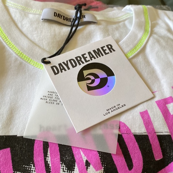 NWT **RARE** Daydreamer Blondie Heart Of Glass Shrunken Tank M - Picture 6 of 8